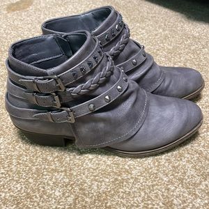 Rampage terrain charcoal WS8399 8 m gray boots sparkle